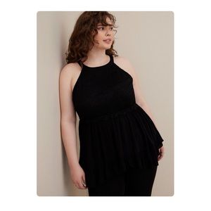 Black torrid blouse new with tags size 5